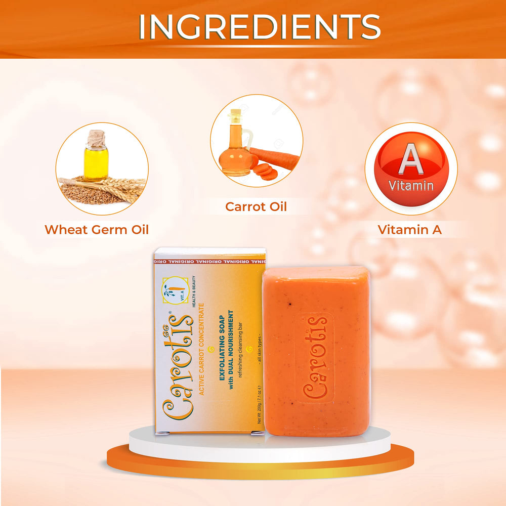 CAROTÏS Vitamin A enriched formula with wheat-germ oil nourishes skin