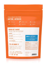 Carpe On-the-Go Wipes provide Vitamin E nourishment while wiping away sweat.