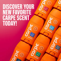 Carpe Rose Water underarm fast-absorbing lotion comfortable wear all day.