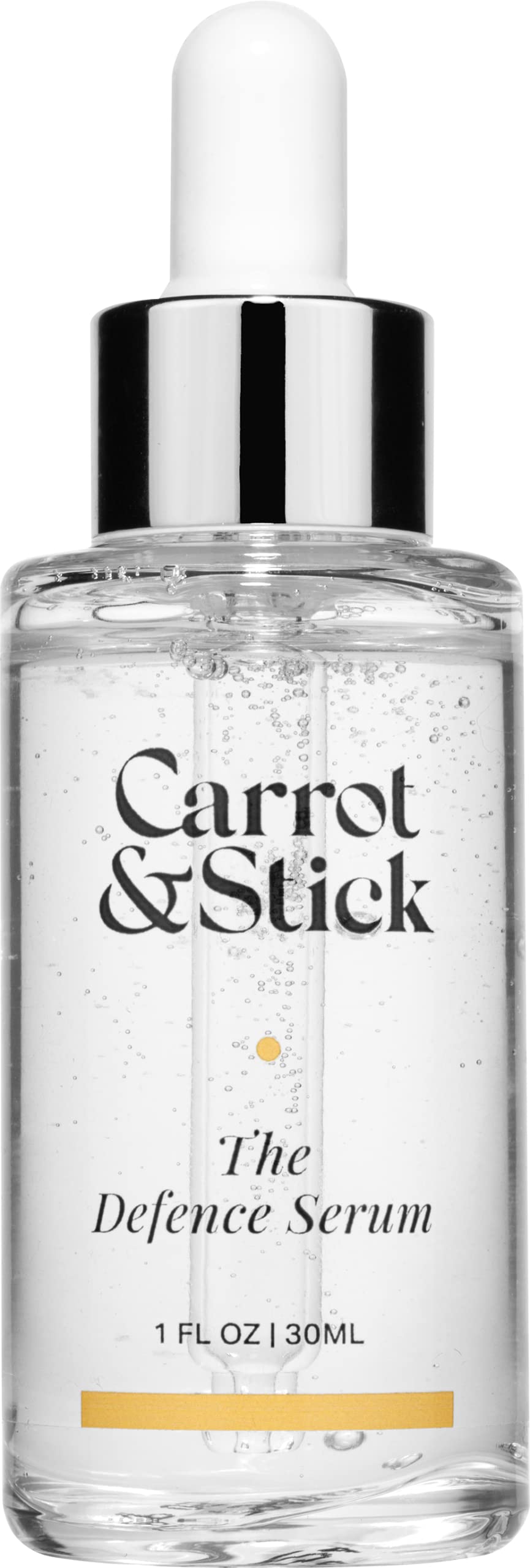 Carrot & Stick Defense Serum bottle for daily protection and even-tone hydration.