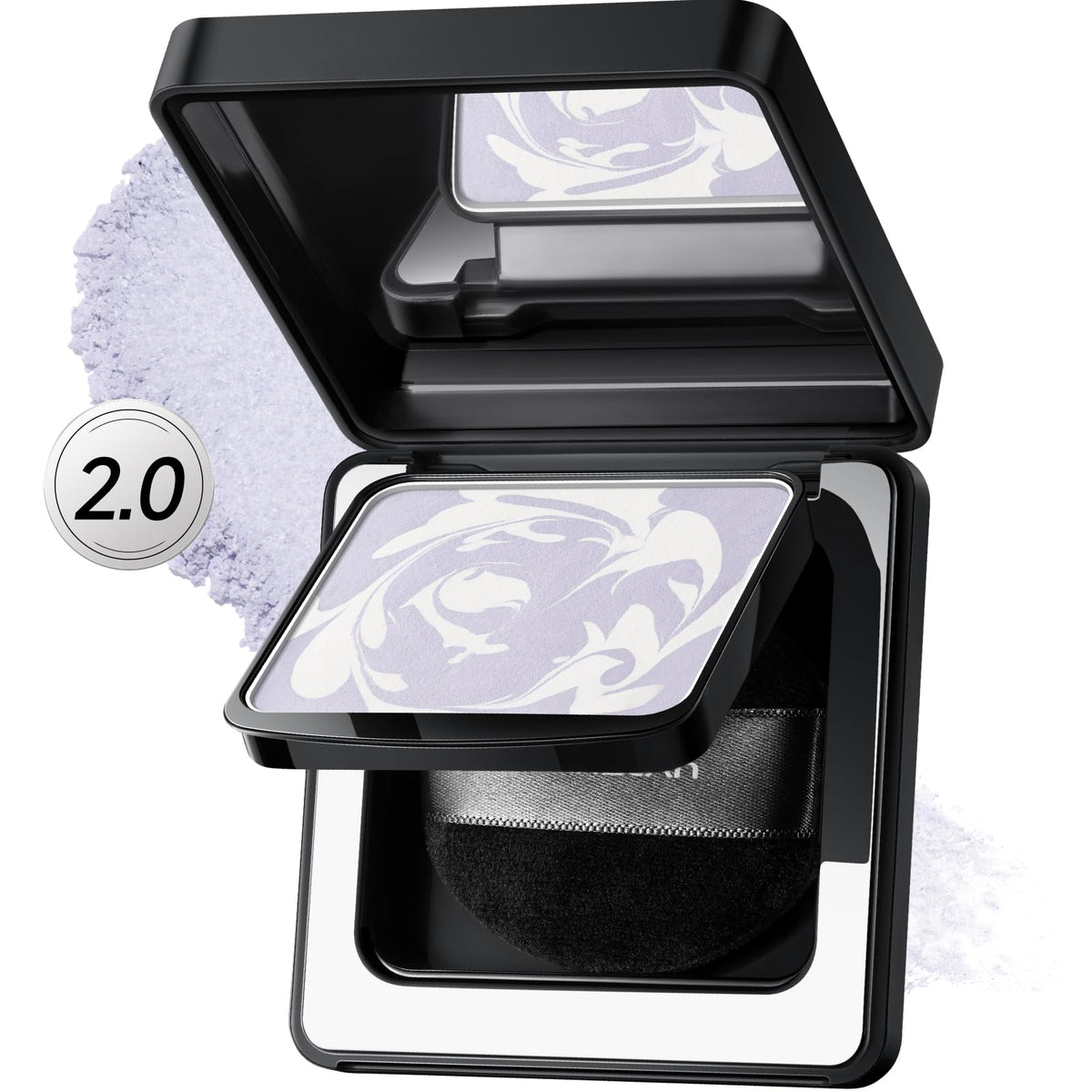 CARSLAN 2.0 soft-focus powder compact for velvet oil-control finish