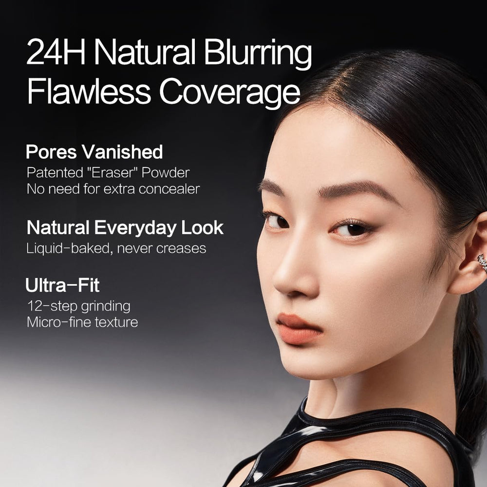 CARSLAN 24h matte finish on skin for a shine-free look all day
