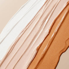 CARSLAN highlight texture close-up shows creamy, lightweight consistency