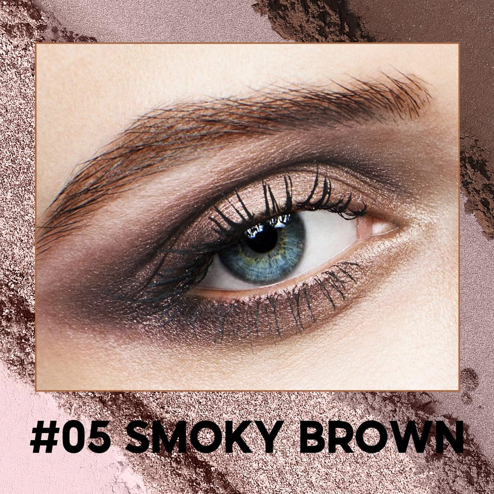 CARSLAN Eyeshadow Palette swatches reveal four nude tones for versatile day-to-night makeup.