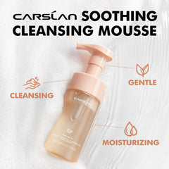 CARSLAN Face Wash low-pH formula respects natural skin balance.
