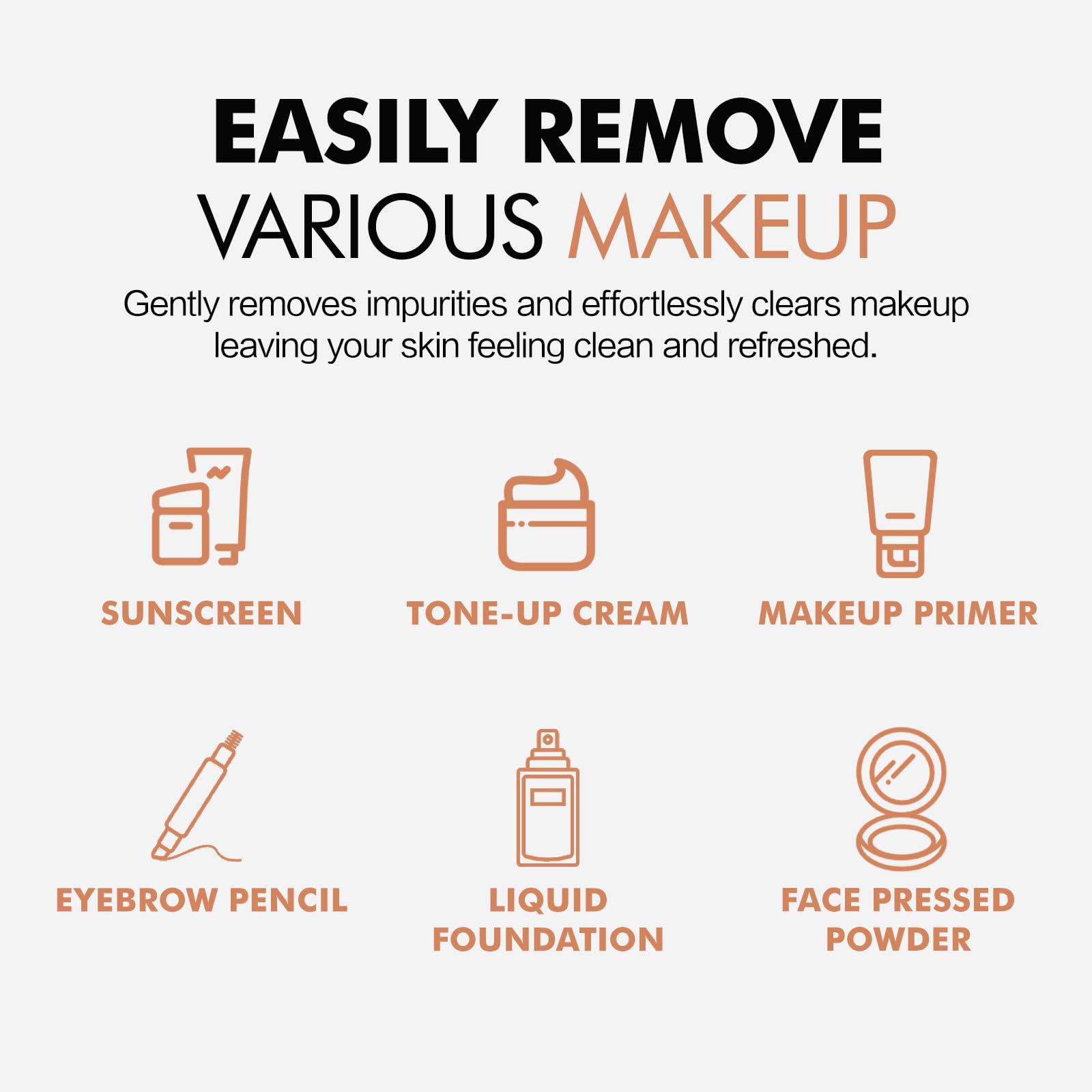 CARSLAN Face Wash removes light makeup for a refreshed cleanse.