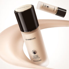 CARSLAN Lasting Cover Foundation pack-shot highlights clean bottle design for shopping