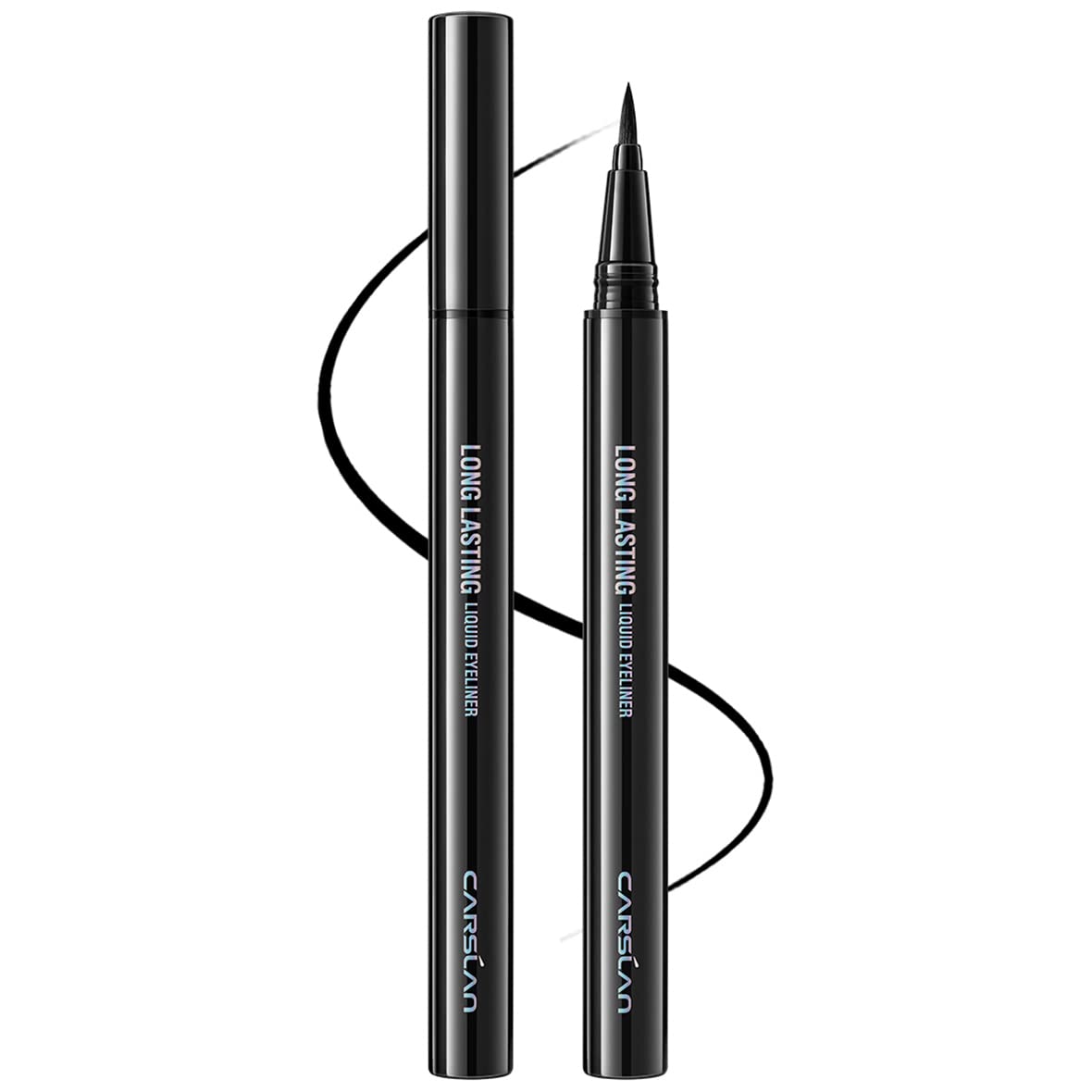 CARSLAN liquid eyeliner bottle cap ensures secure travel and easy storage