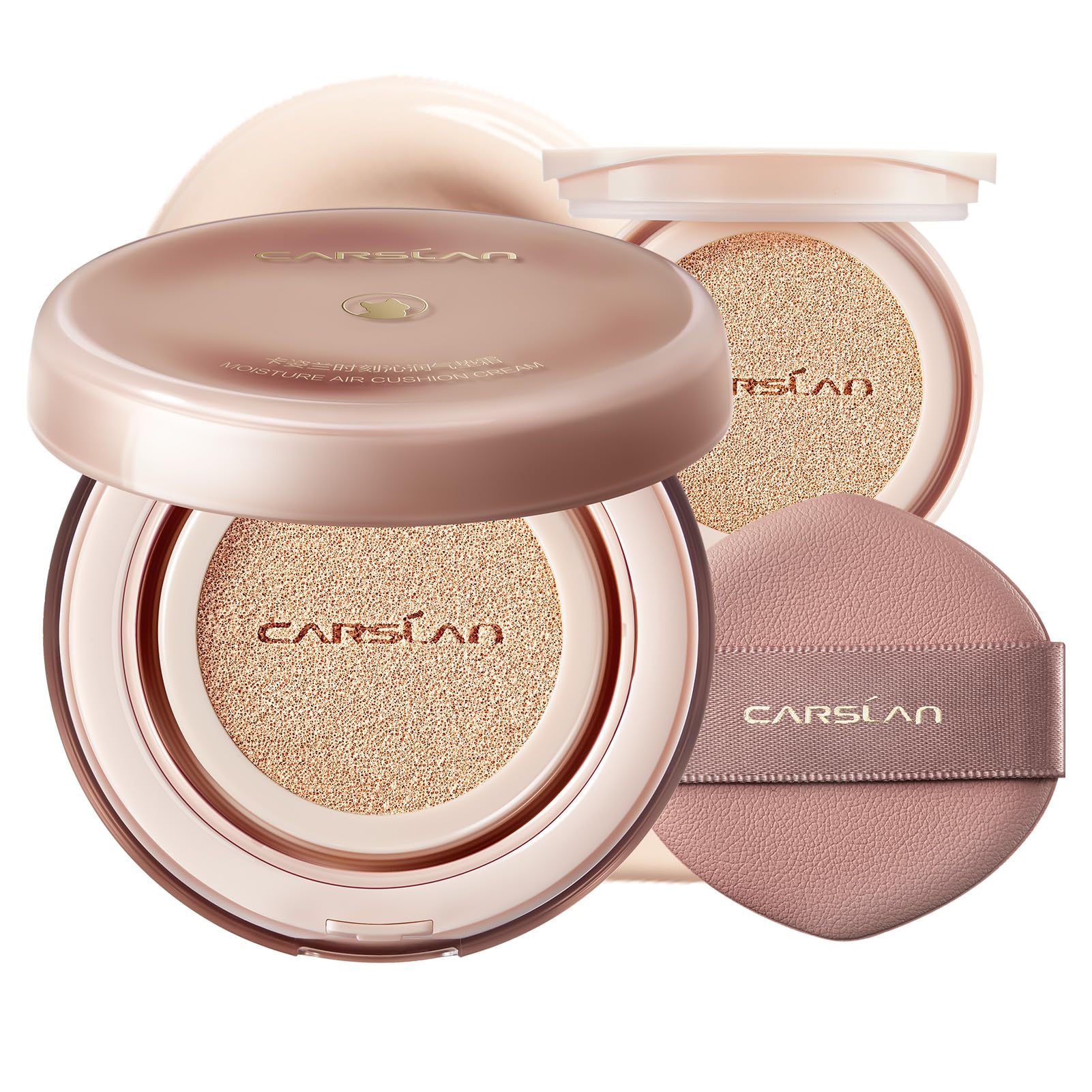 CARSLAN Moisture Air Cushion compact closed for on-the-go hydration
