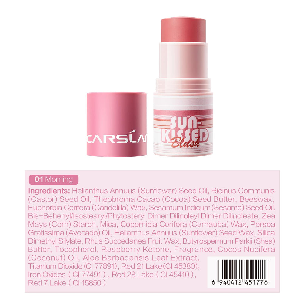 CARSLAN Vegan clean ingredients highlight gentle, plant-based formula.