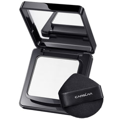 CARSLAN waterproof face pressed powder compact with translucent finish for all-day oil control.
