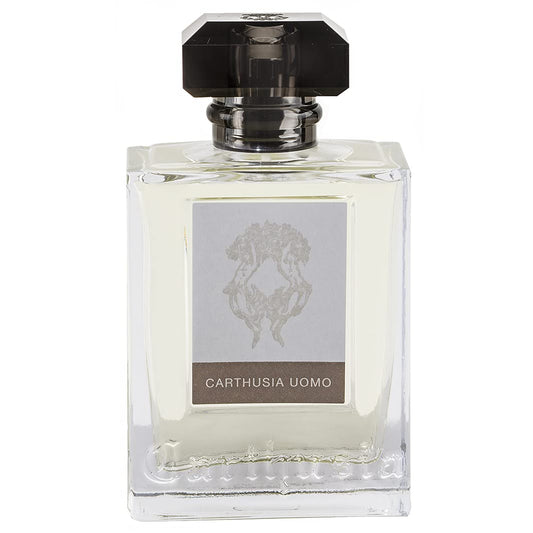 Carthusia Uomo 50ml bottle — premium fragrance for daily wear