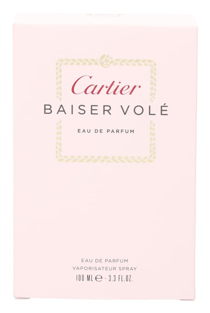 Cartier Baiser Vole glass flacon image showcasing premium bottle design