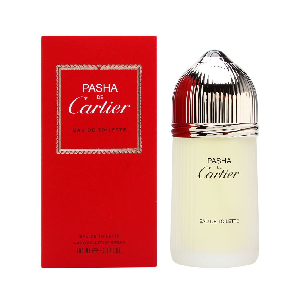 Cartier Pasha De Cartier EDT bottle with mint and amber notes for daily refinement