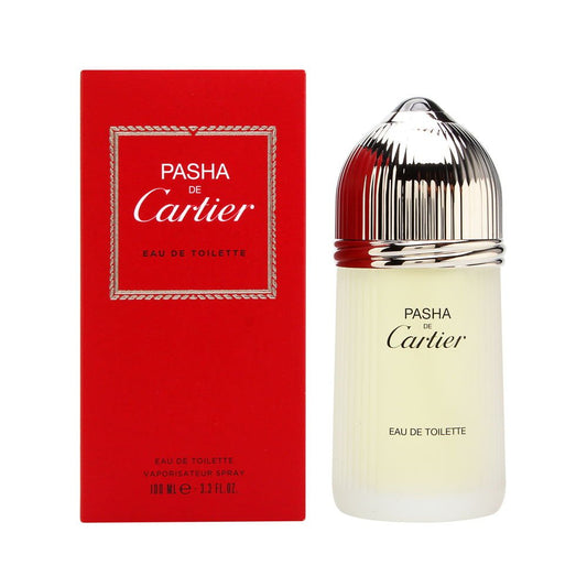 Cartier Pasha De Cartier EDT bottle with mint and amber notes for daily refinement