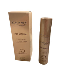 Casmara Age Defense Pro & Prebiotic Cream packaging and jar offer a premium skincare experience.