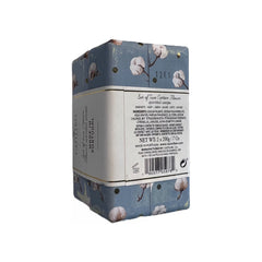 Castelbel Porto cotton flower soaps closeup highlighting delicate scent.