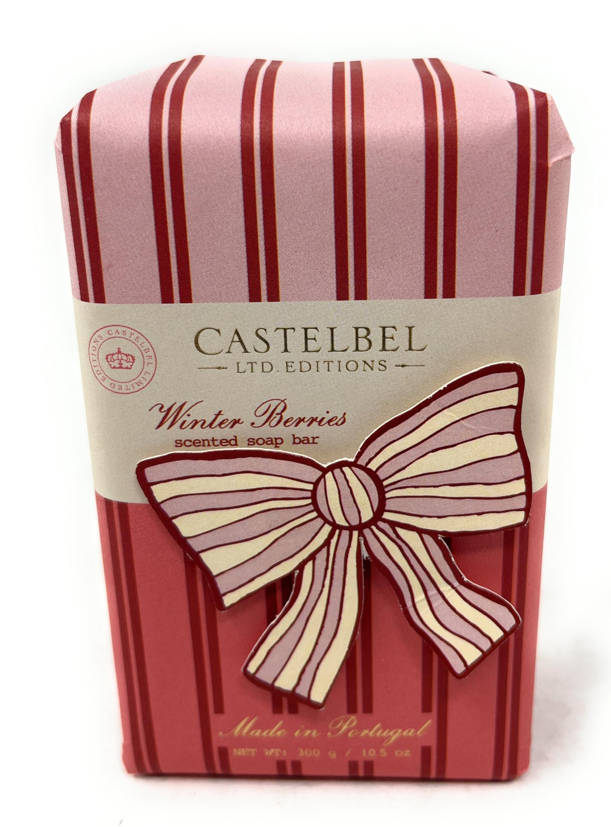 Castelbel Winter Berries soap bar with luxurious fragrance for daily cleansing and pampering.