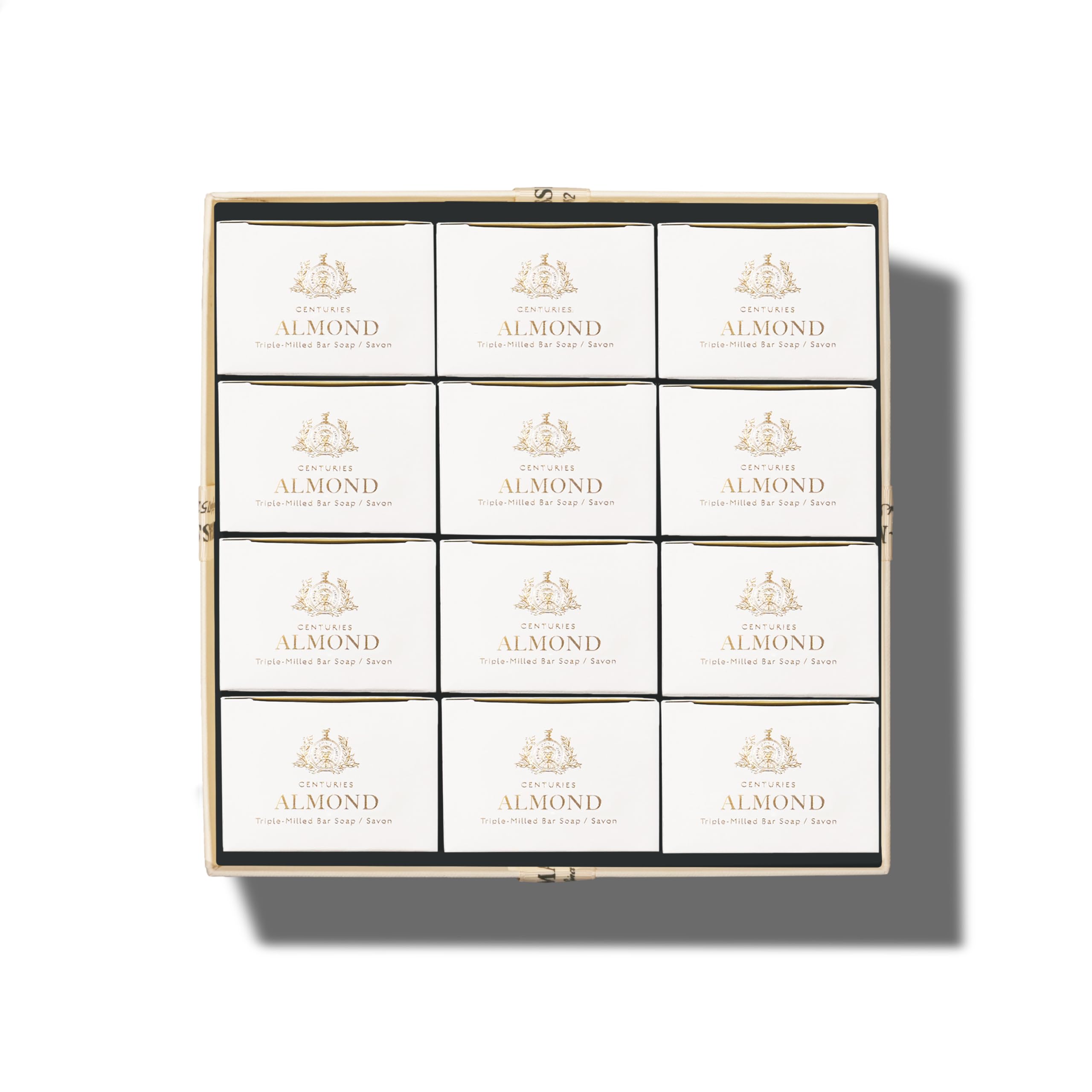 Caswell-Massey Almond gift set packaging highlighting premium gifting appeal