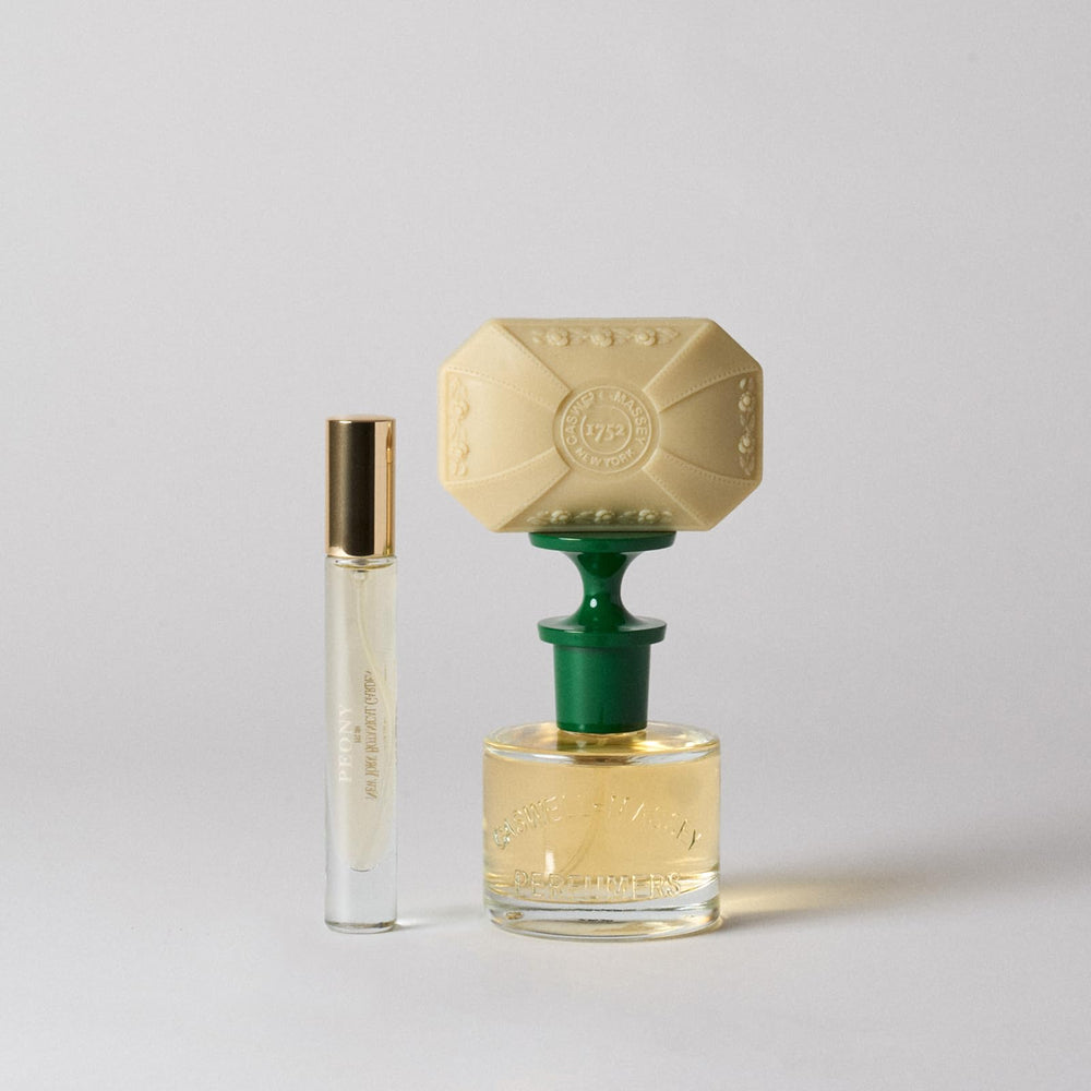 Caswell-Massey Eco Packaging FSC Paper emphasizes sustainable luxury.