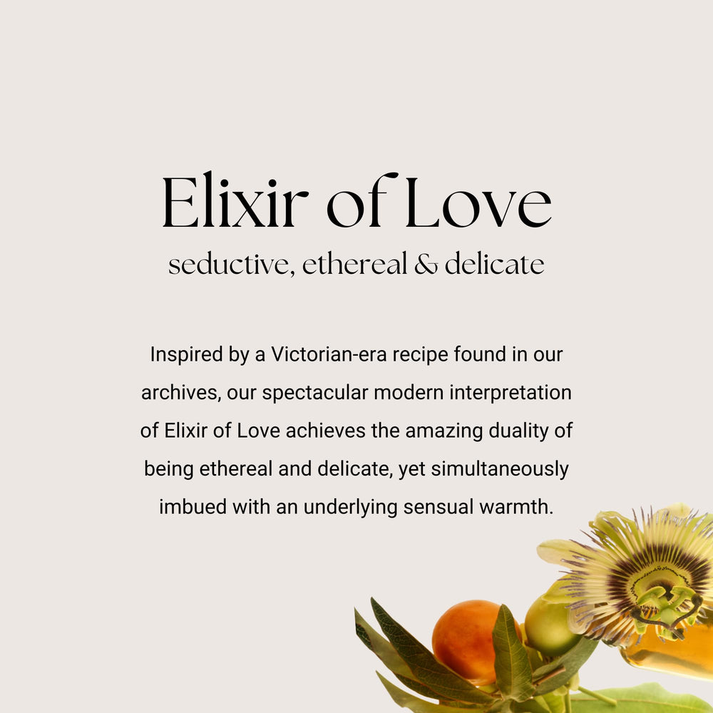 Elixir of Love cream texture swatch reveals velvety hydration for dry skin.