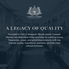 Caswell-Massey American made since 1752 with plant based formula.