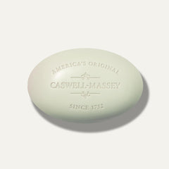 Caswell-Massey moisturizing body soap keeps skin hydrated during shower.