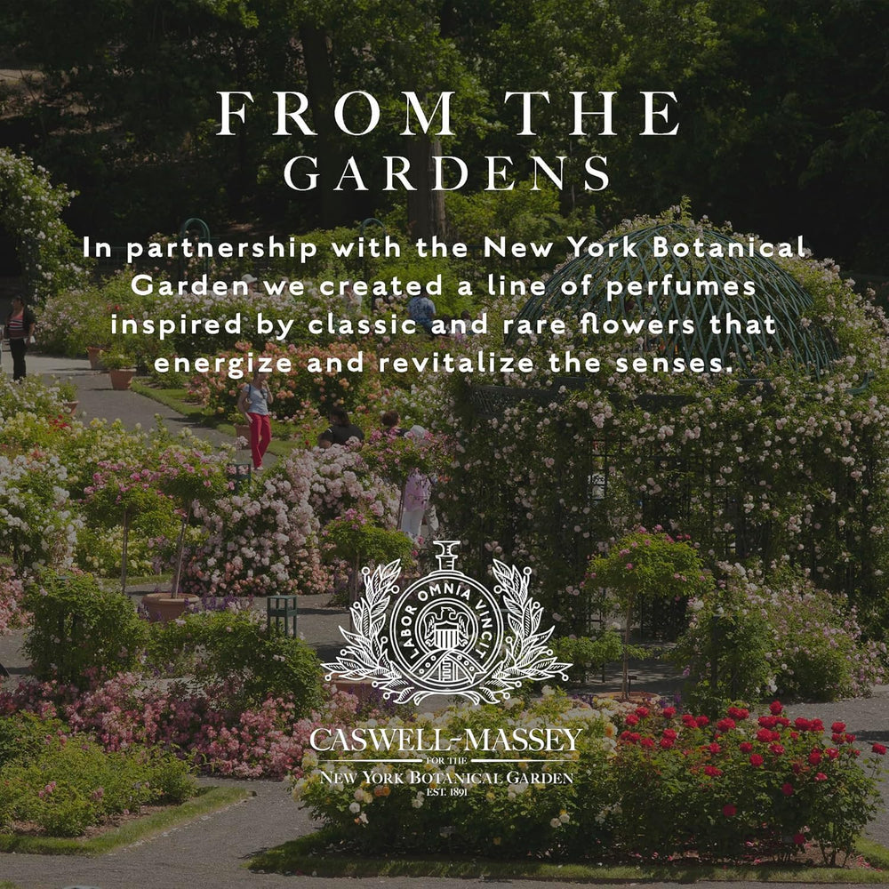 Caswell-Massey Orchid Perfume Spray packaging highlights sustainable American-made heritage
