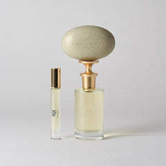 Caswell-Massey ROS bar soap contains essential oils for skin care