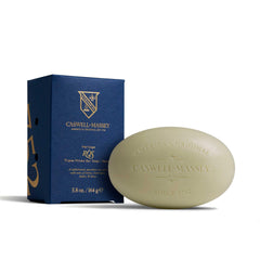 Caswell-Massey ROS bar soap packaging highlights gift-ready presentation