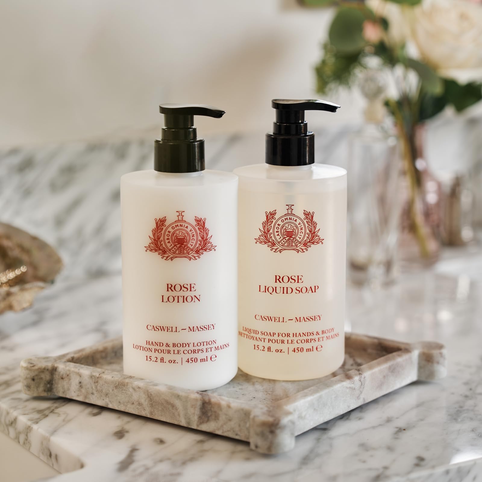 Caswell-Massey Rose Lotion ideal for hands and body care routines