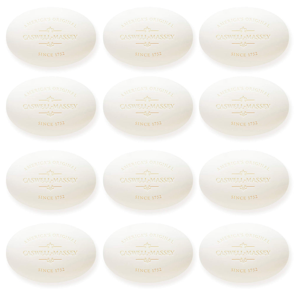 Caswell-Massey soap in shower context suggests soft skin benefits