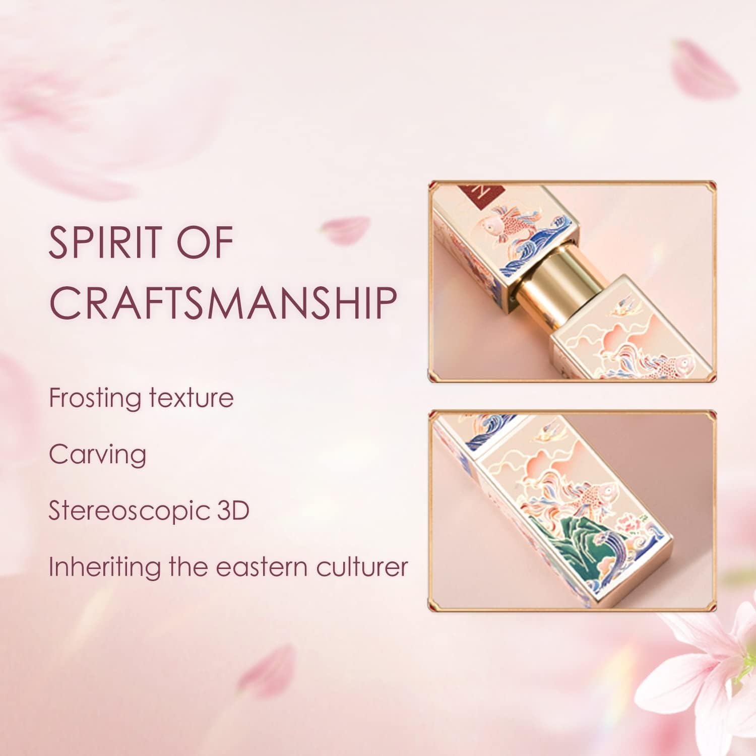 Catkin confetti balm adds shimmer and natural color