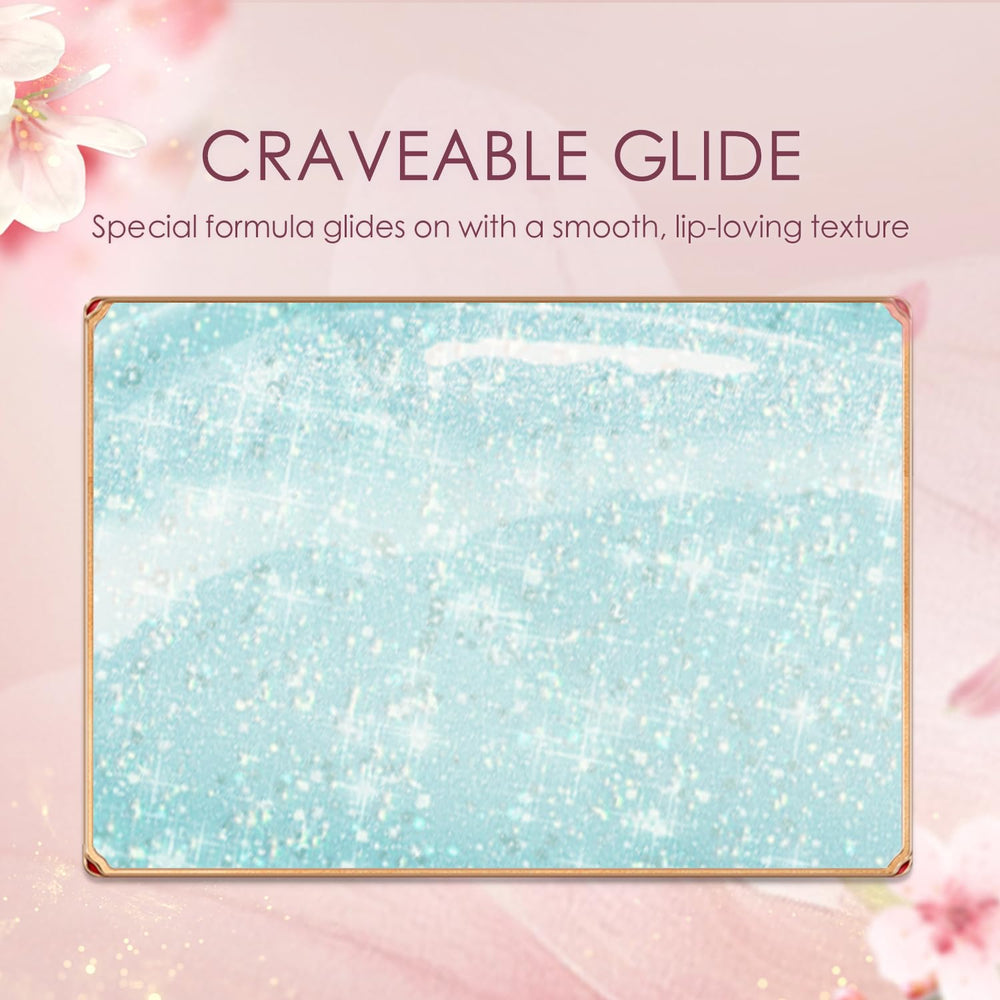 Catkin Mermaid lip glow lasts, improving lip texture and color.