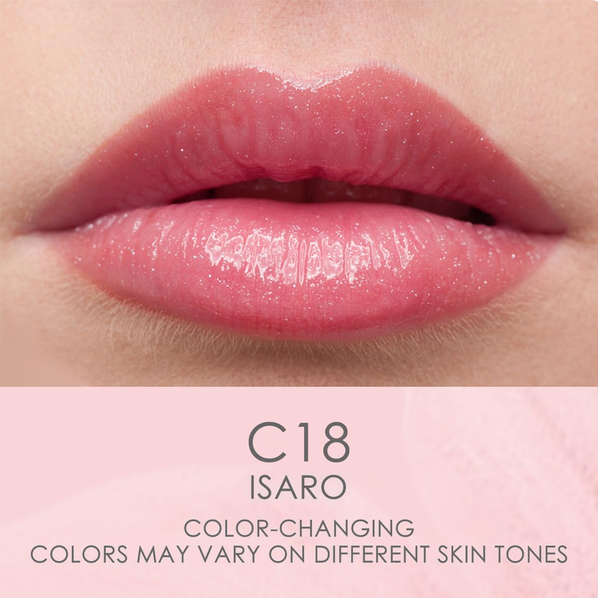 Catkin color-changing lip balm uses PH activation for natural pink shine