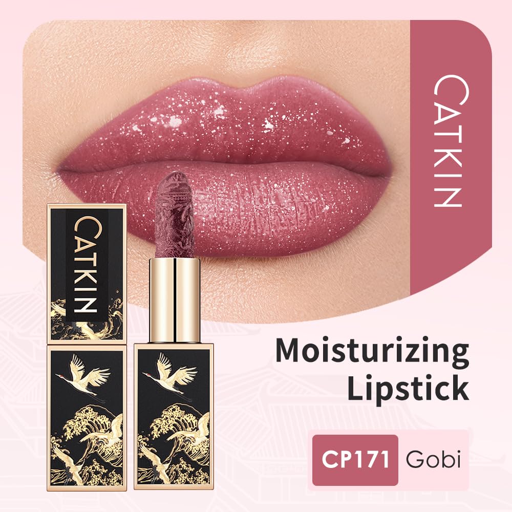 Catkin Moist Lipstick 171 enriched with plant oils and Vitamin E