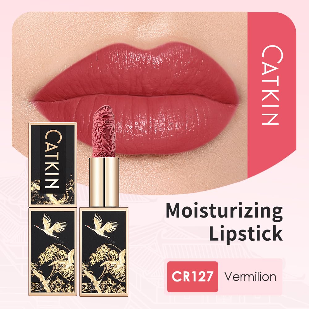 Catkin Moist Lipstick gift-ready packaging makes a thoughtful present for friends and family.