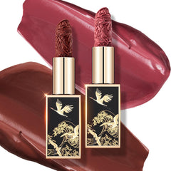 Catkin Moist Lipstick outer case with artful design and premium packaging