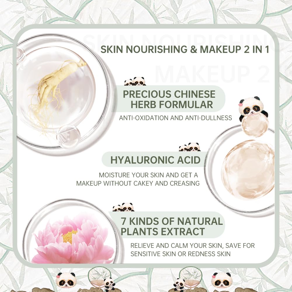 Catkin Panda Land refill cushion extends product life and reduces waste.