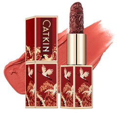 Catkin Rouge Matte Lipstick nude swatches show long-lasting color for day-to-night looks.