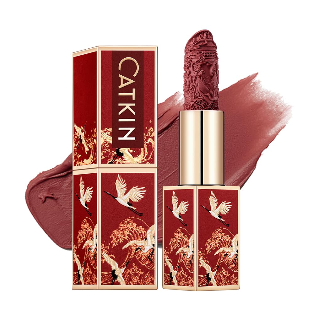 Catkin packaging featuring traditional art-inspired case for a stylish look