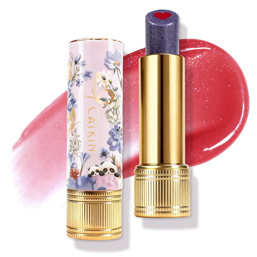 Catkin tinted lip balm core with color and conditioning oils.