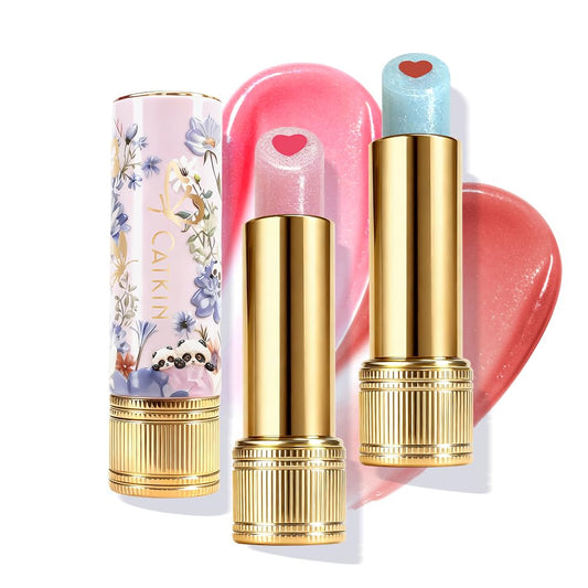 Catkin tinted lip balm with fruit-core for playful color