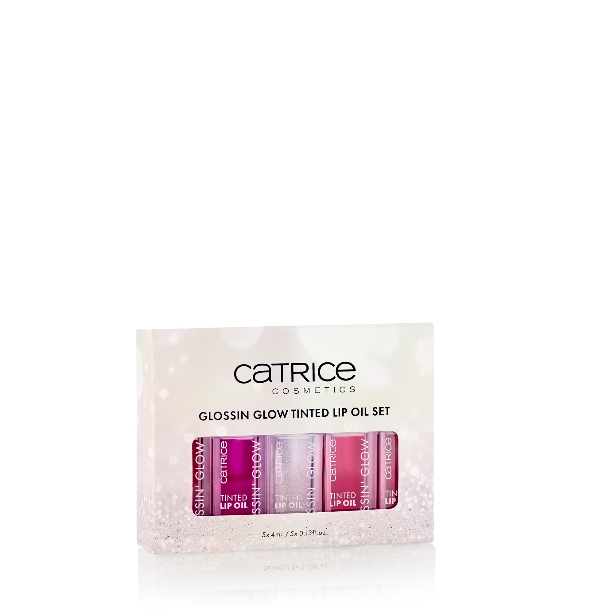 Catrice Glossin' Glow lip oil rosy-coral shade adds smooth tint and soft glow for day-to-night looks