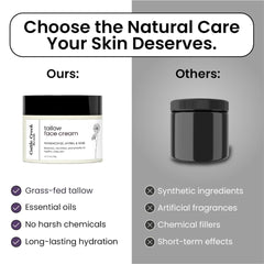 Cattle Creek Mercantile tallow moisturizer with myrrh and frankincense oils for indulgent care