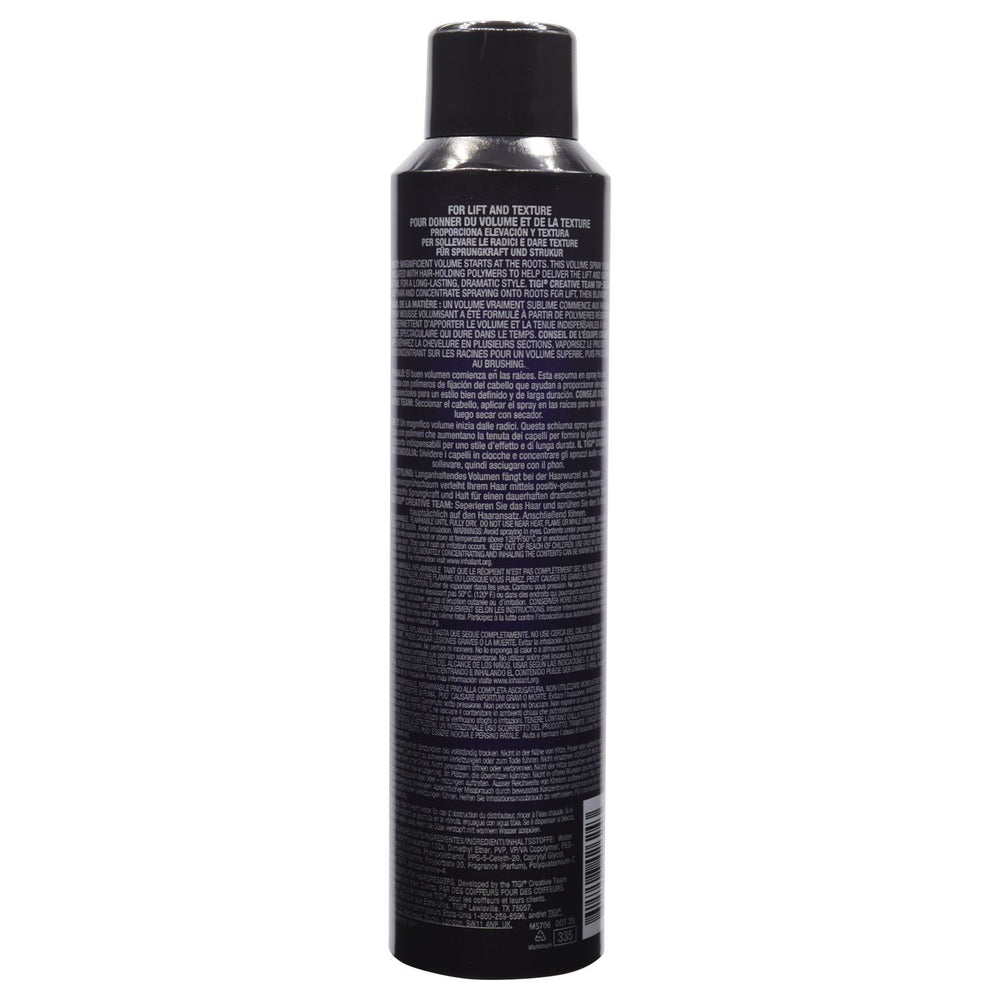 CATWALK by TIGI Root Boost application demonstrates texture and long-lasting volume