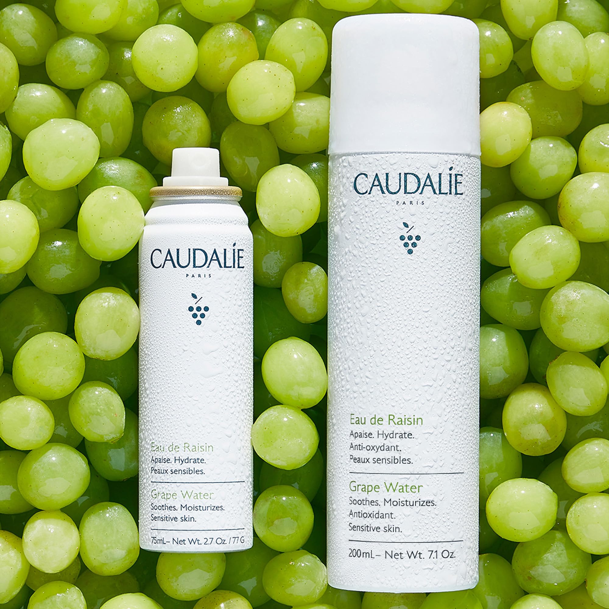 Ingredients emphasis: organic grape water and prebiotics for skin comfort.