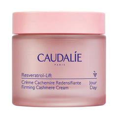 Caudalie Resveratrol-Lift cream jar close-up showing refillable pods and eco packaging