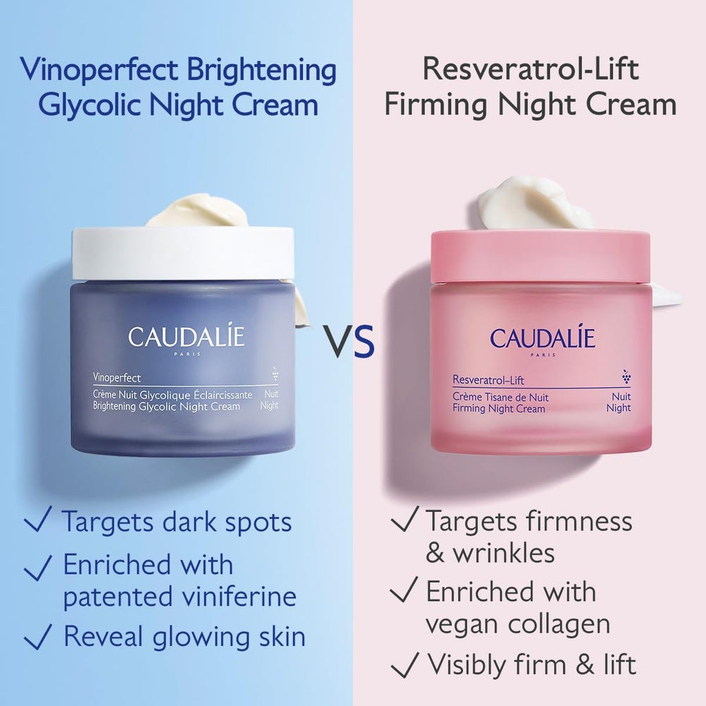 Caudalie Vinoperfect Viniferine targets dark spots for visible brightening.