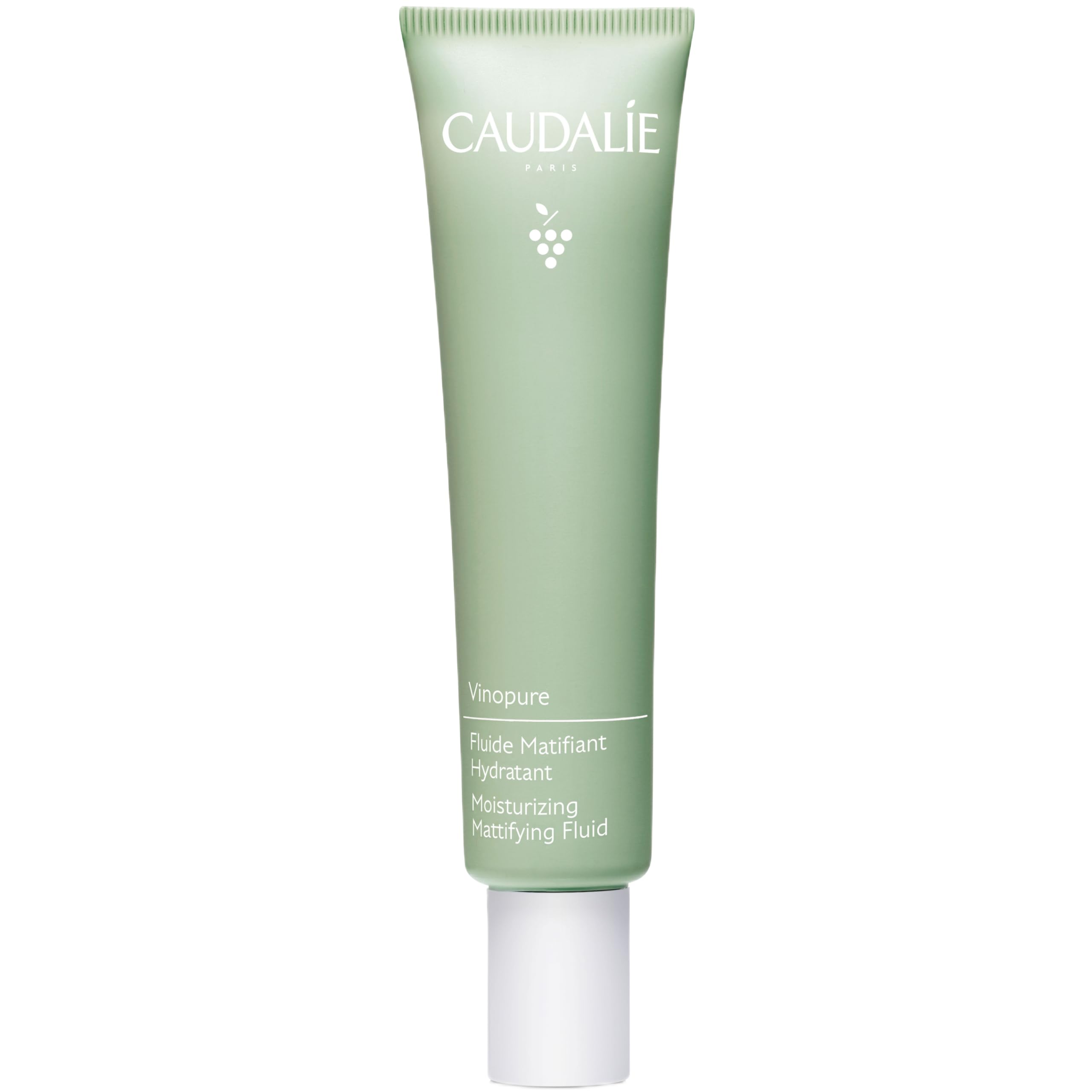 Caudalie Vinopure moisturizer bottle front view showing non-greasy hydration